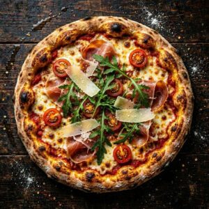 pizza crudo