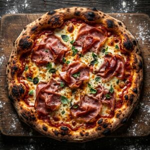 pizza prosciutta